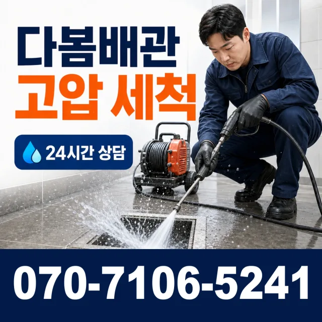 경기 양평군 양평읍 역전길 배관고압세척 상담 이미지 4
